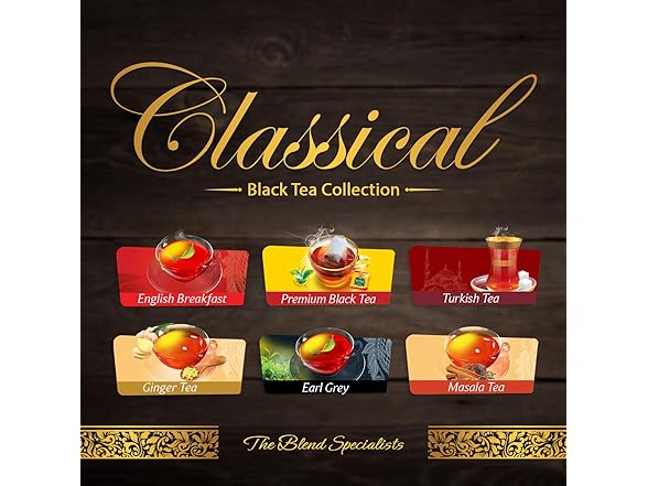 Vital Tea Black Sampler 30ct