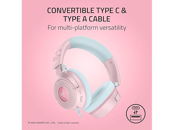 Razer Kraken V4 X My Melody Edition