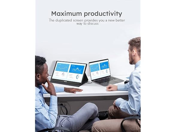 BOIFUN Portable Monitor - 15.6'' USB C HDMI