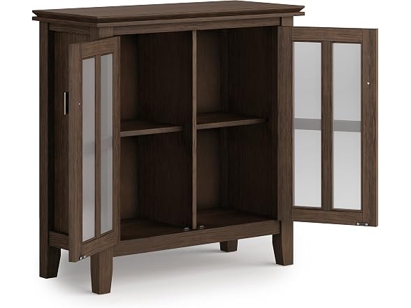 SIMPLIHOME Artisan 30" Wood Cabinet