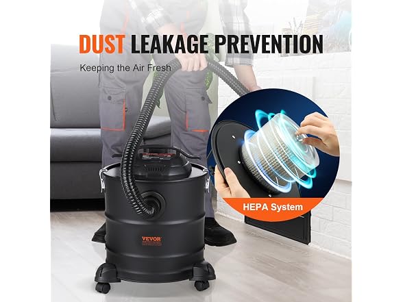 VEVOR Ash 5Gal Vacuum Cleaner