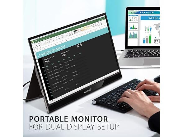 ViewSonic 15.6" FHD Portable Monitor | VG1655