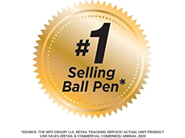 (3-Pack) BIC Round Stic Ballpoint Pens