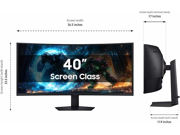 Samsung 40" Monitor |  LS40FG75DENXZA