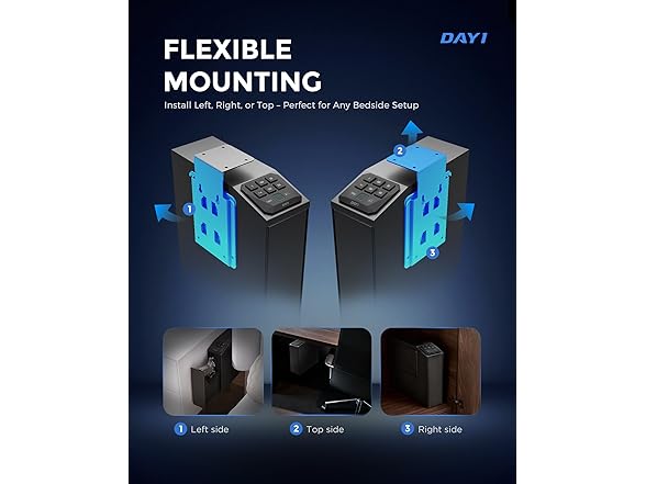 DAYI Biometric Gun Safe for Handgun