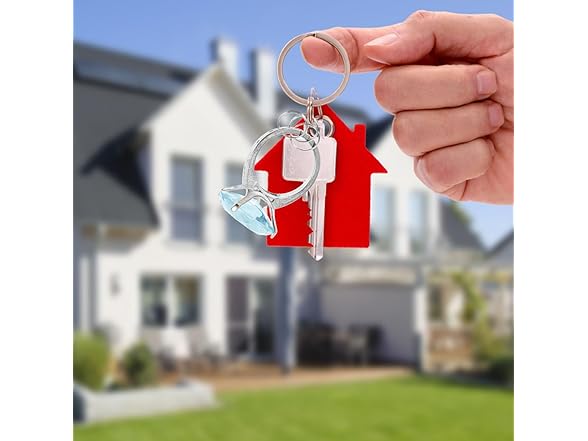 BESTOYARD Sparkly Big Diamond Engagement