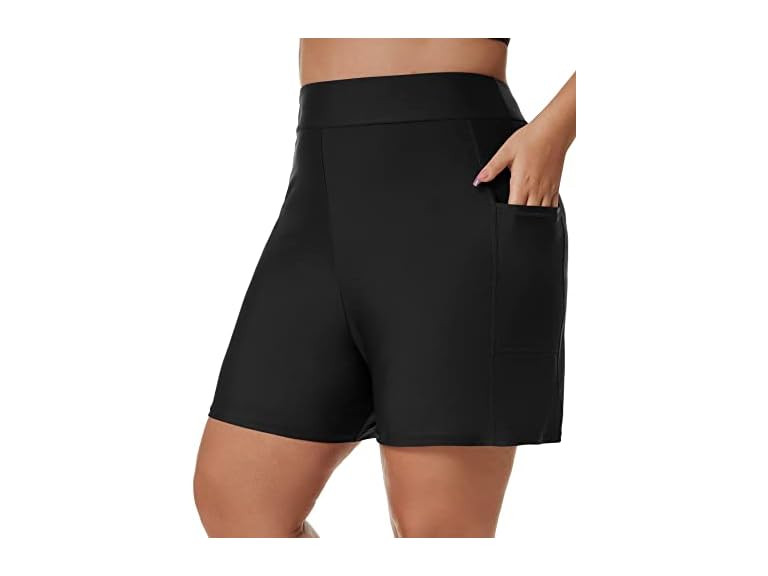 Women's Tummy Control Swim Shorts - Gallery 15