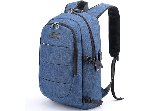 Tzowla Blue 15.6" Laptop Backpack
