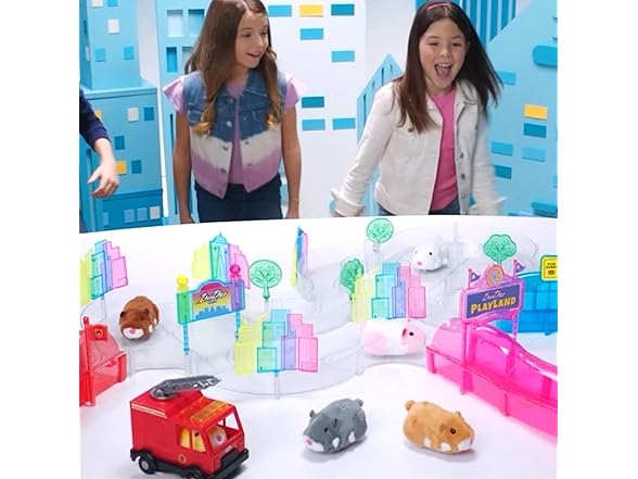 ZhuZhu City Downtown Starter Playset