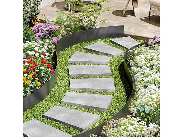 VEVOR Steel Landscape Edging, 3-pack