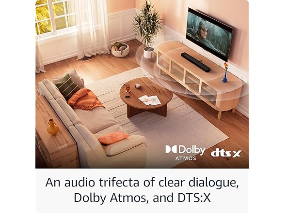 Amazon Fire TV 5.1 Soundbar Plus, Subwoofer & Surround Speakers