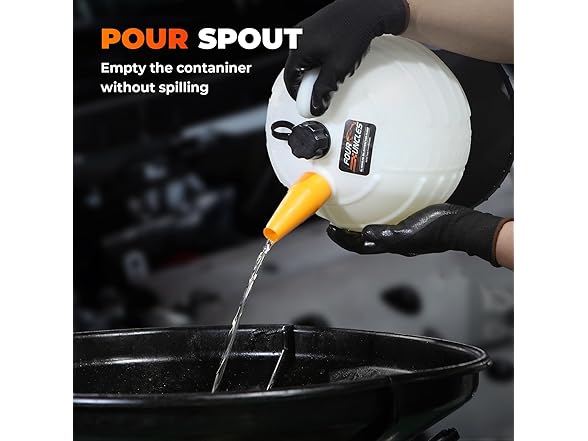 FOUR UNCLES 6L Pneumatic/Manual Oil Extractor Pump