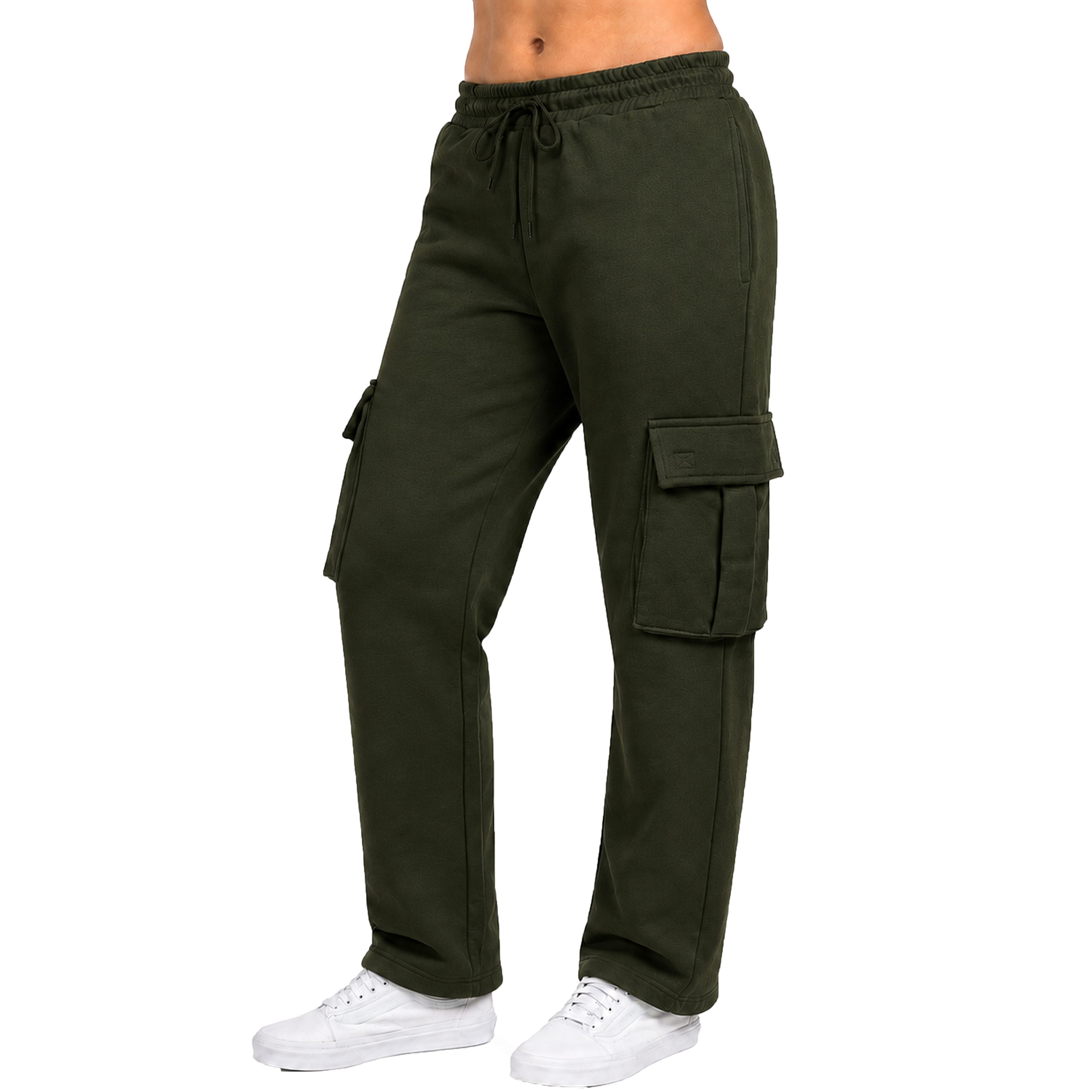 3Pk Womens Open Bottom Fleece Sweatpants - Gallery 35