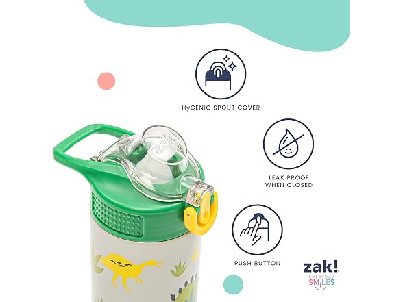 Fortnite Sage 19oz Leak-Proof Straw Kids Water Bottle