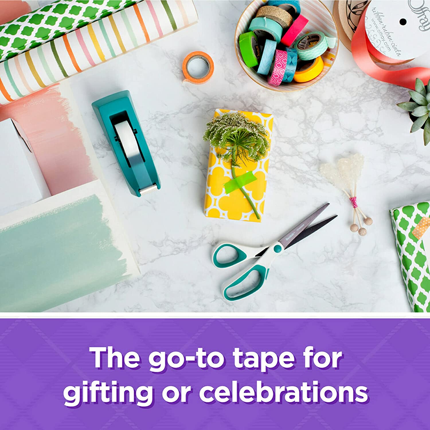 (6 Pack) Scotch Gift Wrap Tape - Gallery 14