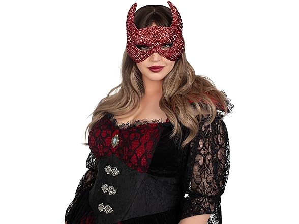 Leg Avenue Red Devil Mask