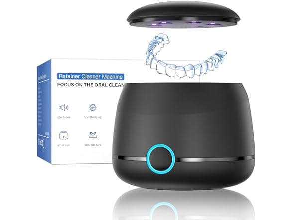 Midomi Ultrasonic Retainer Black Cleaner