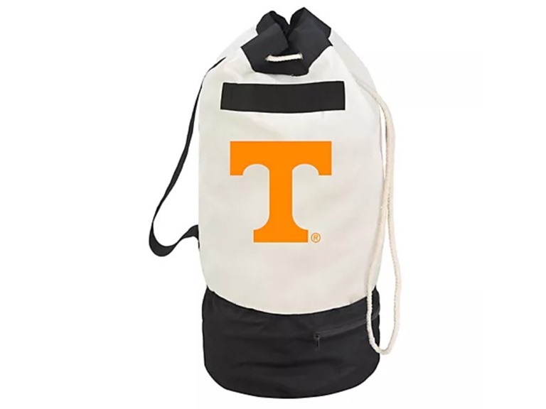 Smart Design Collegiate Heavy Duty Duffel Bag with Two Compartments 15 x 30 inch Canvas Officially Licensed Logo