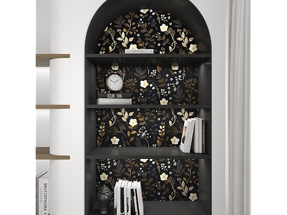 ILHIIOR Gold Leaf Peel Stick Wallpaper