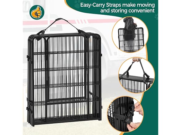Yaheetech 8 Panels Dog Playpen 32"