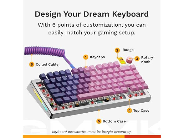 Glorious Gaming GMMK 3 PRO 75% TKL Keyboard