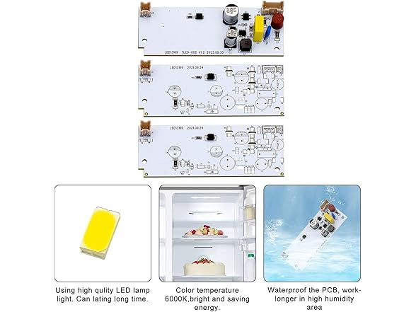 Refrigerator Freezer LED Light & Driver
