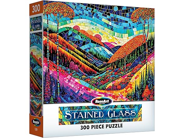 Stained Glass - Dreamland - 300 Piece Puzzle