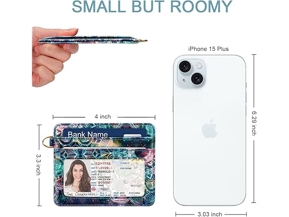 Slim Minimalist Front Pocket Card Holder