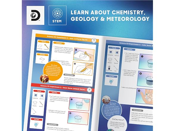 Discovery Frozen Earth Science Kit for Kids