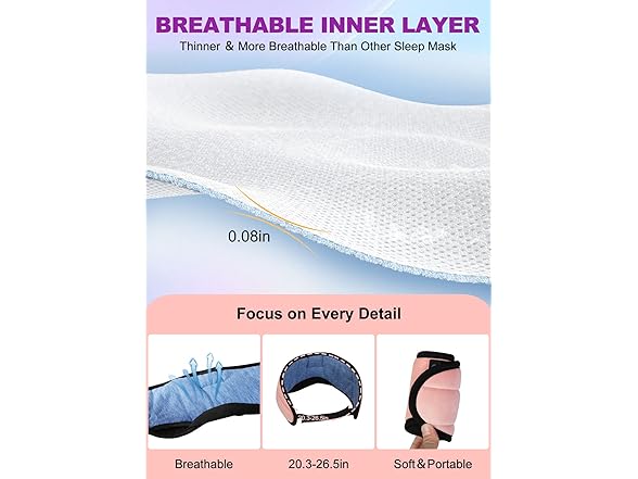 TOPOINT Bluetooth Sleep Mask