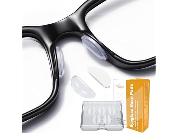  Wikups Eyeglass Nose Pads, 5 Pairs