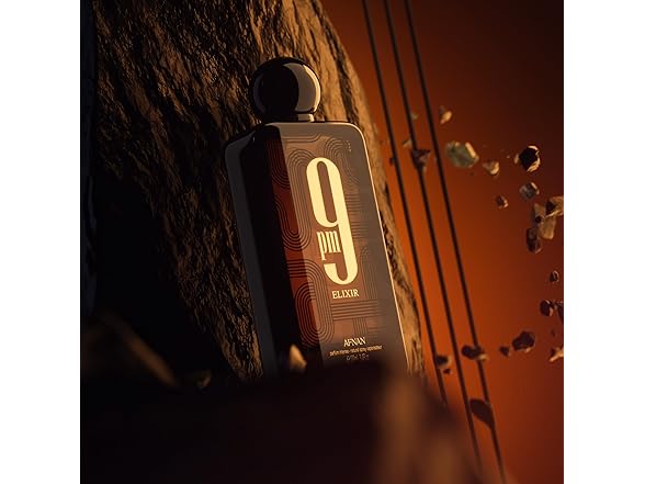 Afnan 9 PM Elixir - Parfum Intense - 3.4 Fl. Oz (JPG Le Male Elixir Absolu Twist)