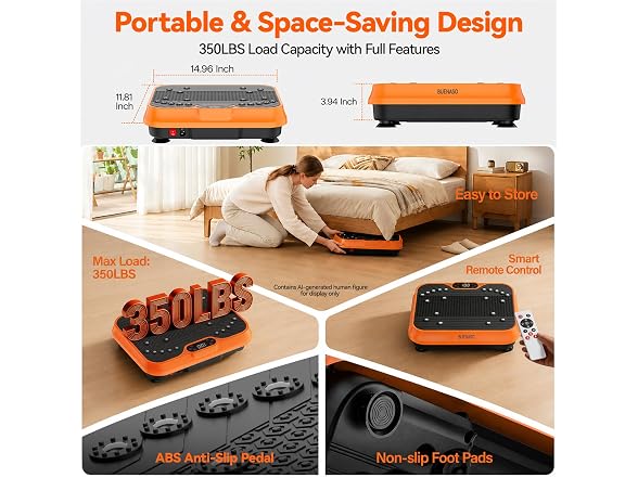 BUENASO Vibration Plate Exercise Machine