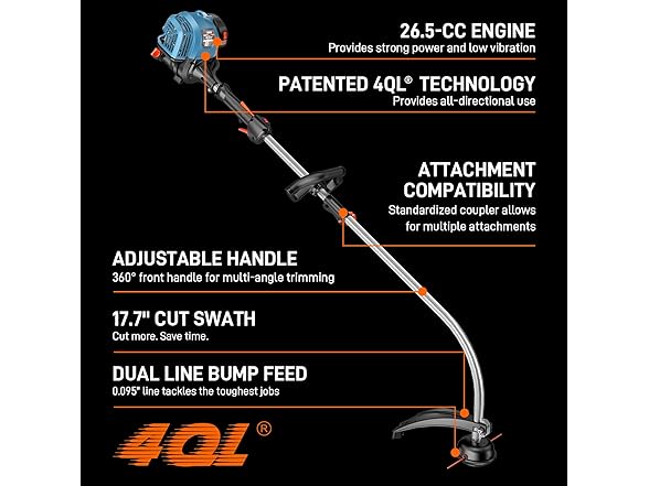 Weed Wacker 26.5cc Gas