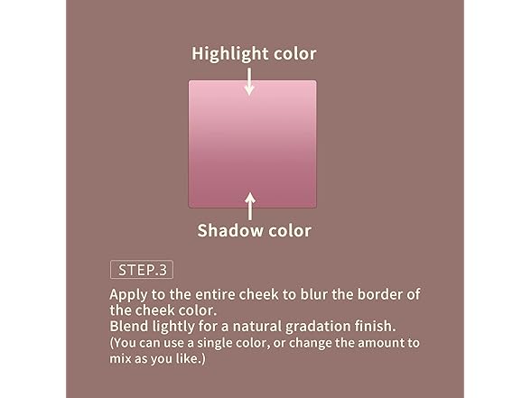MilleFace Angel Gradation Blushes