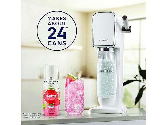 SodaStream 1024267011 Pack of 4 Zero Strawberry Watermelon