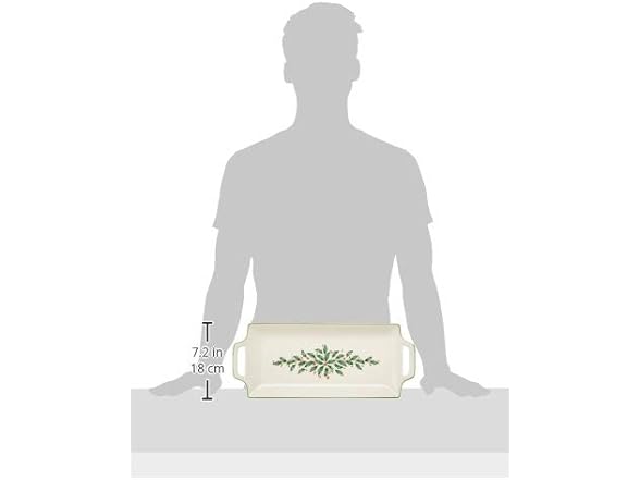 Lenox Holiday Hors d'Oeuvre Tray, Christmas Hosting