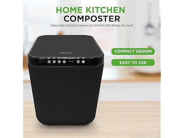 Nutrichef 3L Electric Kitchen Composter