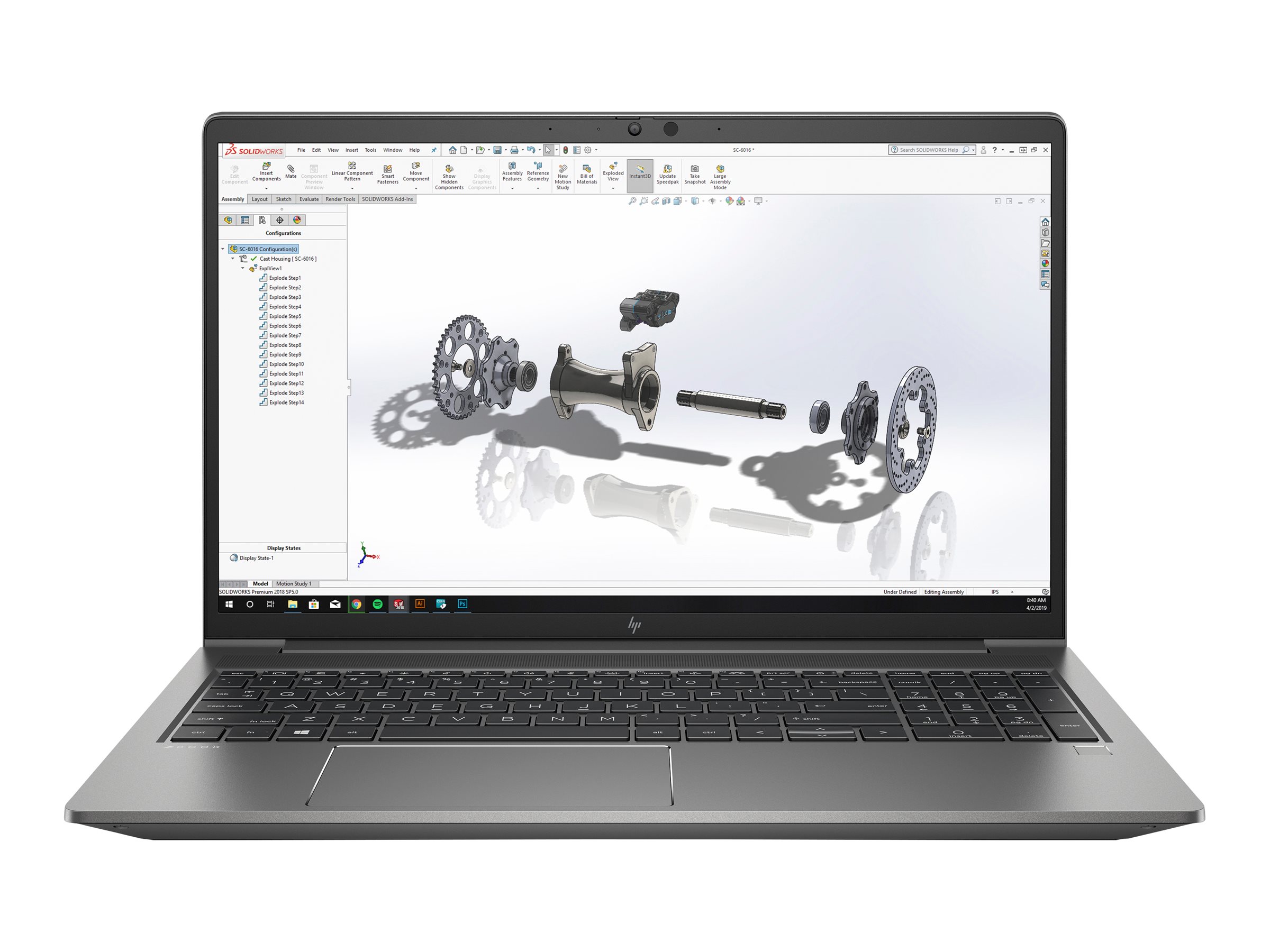 HP ZBook Power G8 15.6″ Intel Core i7-11850H Refurb Workstation Laptop (NVIDIA T1200, 64GB RAM) 9.99