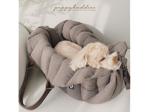 Peppy Buddies Dog Car Seat & Dog Purse