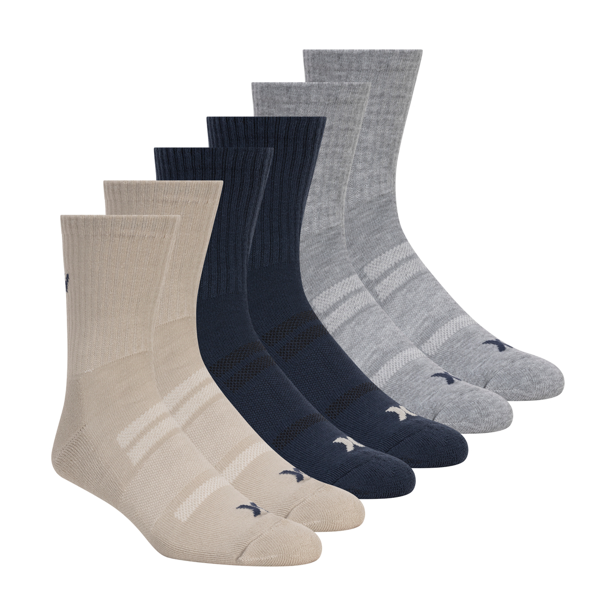 Hurley Men's 12-Pairs High Quarter Crew Socks - Gallery 18