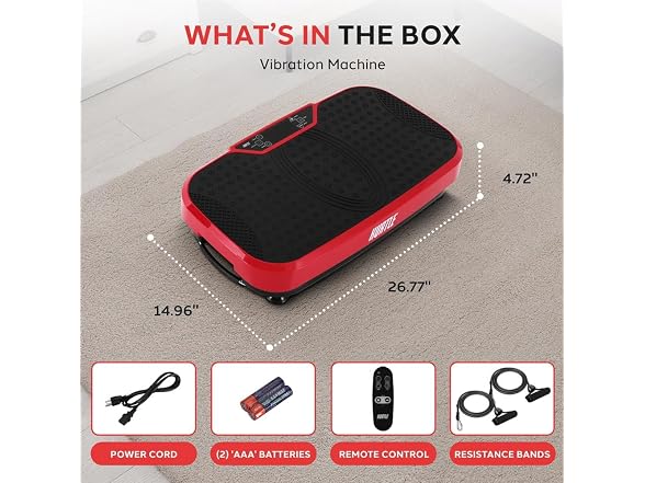 Hurtle Fitness Vibration Platform Machine