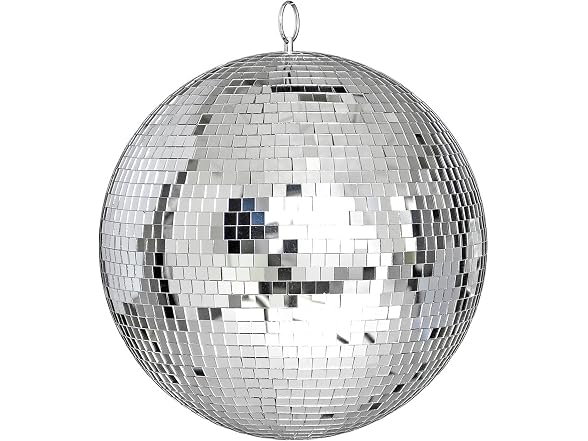 Yescom 12" Disco Mirror Glass Ball DJ Da