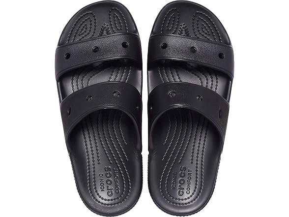 Crocs Classic Unisex Black Sandal