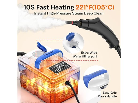 PmoYoKo Handheld Steam Cleaner