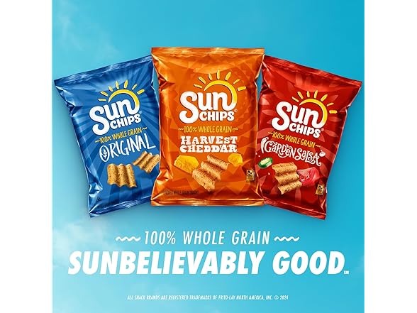 SunChips Minis, Harvest Cheddar Whole Grain Chips