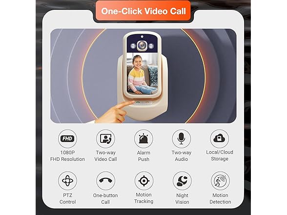 sekyo Two Way Video Baby Monitor Camera
