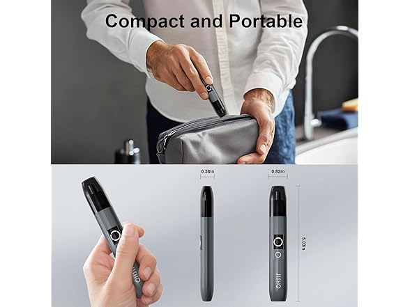 Rechargeable Ear and Nose Hair Trimmer