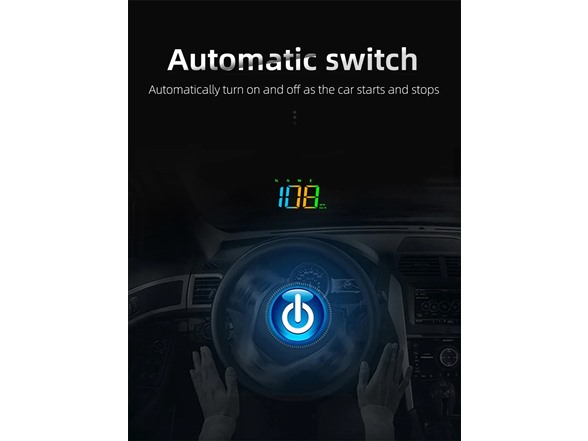 Head-Up Speedometer Display
