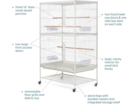 Prevue Pet Products Wrought Iron Flight Cage